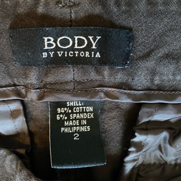 brown low rise bootcut pants - Picture 2 of 3